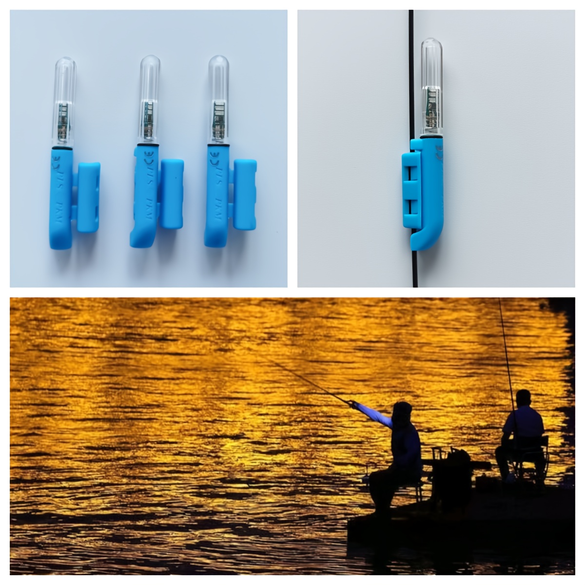 2pcs New Night Fishing Rod Tip - Fishing Line Dispenser 评论和价格
